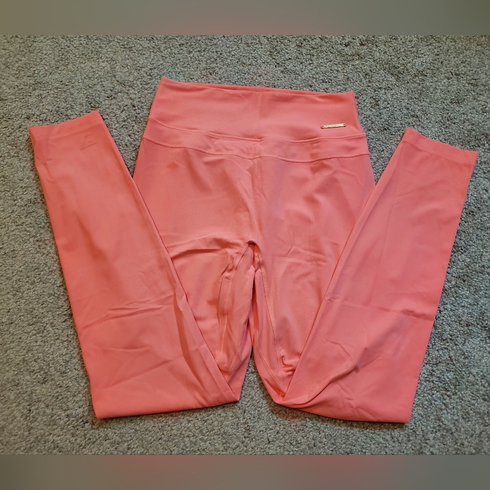 Gymshark x Whitney Simmon Seamless Leggings Peony Pink Medium NEW Condition